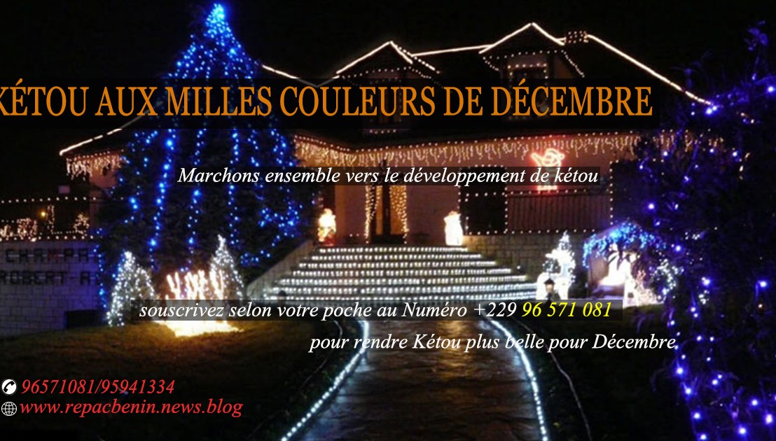 REPAC//Arts visuels//Kétou : Le Maire et son conseil accompagnent l&rsquo;initiative &laquo;&nbsp;Kétou aux milles couleurs de Décembre&nbsp;&raquo;