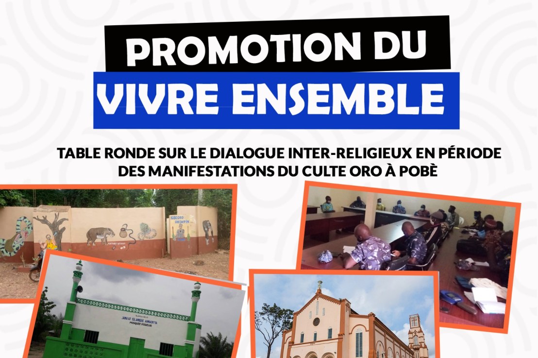 LE VIVRE ENSEMBLE PENDANT LES FESTIVITE DU CULTE ORO  : 𝑼𝒏𝒆 𝒕𝒂𝒃𝒍𝒆 𝒓𝒐𝒏𝒅𝒆 𝒎𝒖𝒍𝒕𝒊𝒂𝒄𝒕𝒆𝒖𝒓𝒔 𝒑𝒐𝒖𝒓 𝒍𝒂 𝒑𝒓𝒐𝒎𝒐𝒕𝒊𝒐𝒏 𝒅𝒖 𝒅𝒊𝒂𝒍𝒐𝒈𝒖𝒆&nbsp;𝒊𝒏𝒕𝒆𝒓𝒓𝒆𝒍𝒊𝒈𝒊𝒆𝒖𝒙
