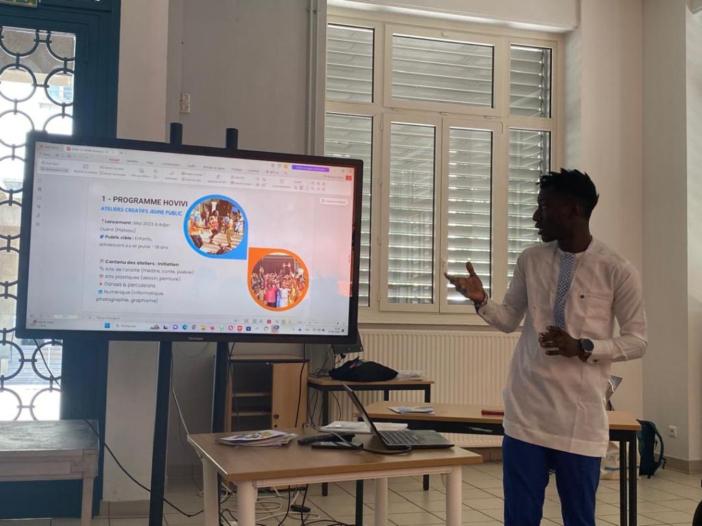 À Lyon, Judicaël CAKPO porte la voix du Bénin à la Biennale des langues&nbsp;2026